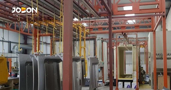 powder coat booth